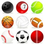 Different Sports Balls Set